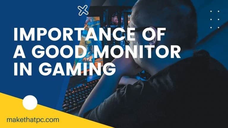 Does a good monitor help with gaming?