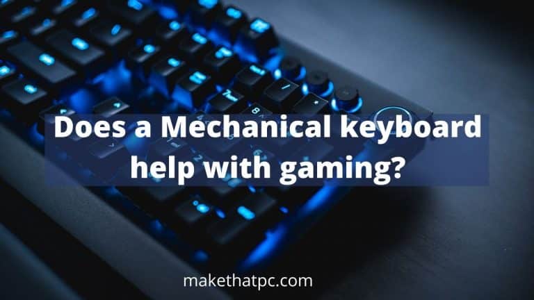 Does a mechanical keyboard improve gaming performance?