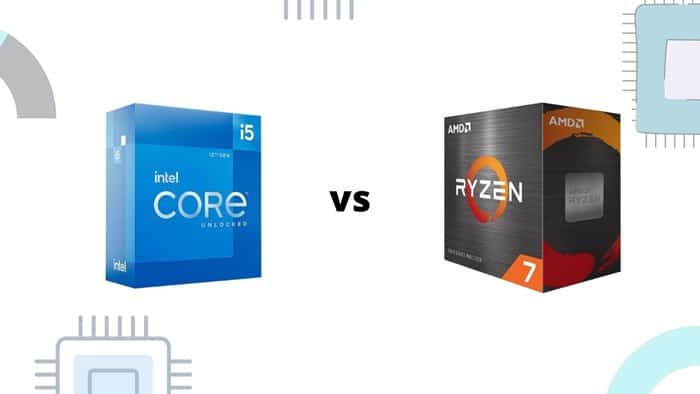 Intel Core i5 12600K vs AMD Ryzen 7 5800X: Which one to choose?