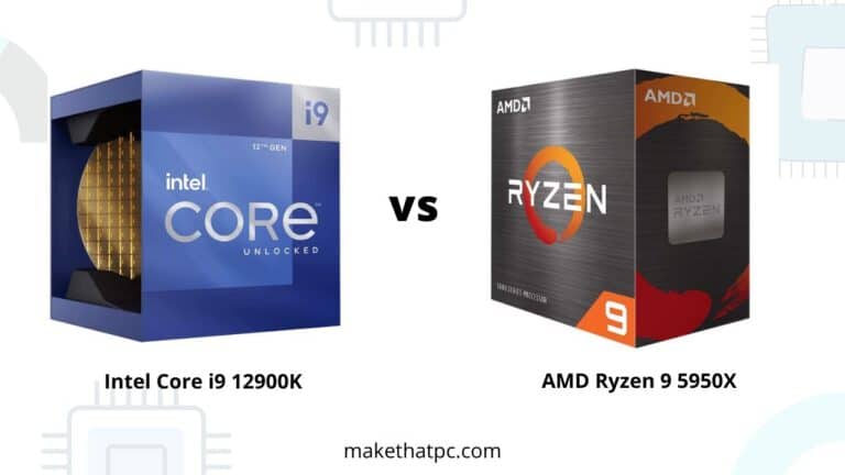 Intel Core i9 12900K vs AMD Ryzen 9 5950X: Which one is the best?