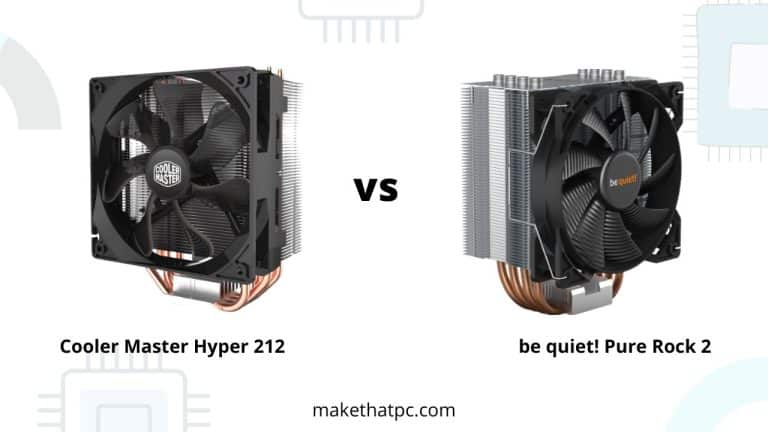 Cooler Master Hyper 212 vs be quiet! Pure Rock 2: Best CPU Air Cooler?