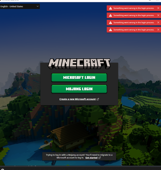 Postmigration issues - Can't log in with my Mojang account email